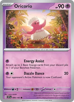 Oricorio (Surging Sparks 89)