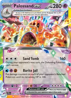 Palossand ex (Surging Sparks 91)