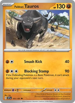 Paldean Tauros (Surging Sparks 101)