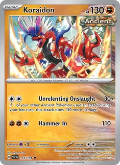 Koraidon (Surging Sparks 116)