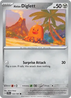 Alolan Diglett (Surging Sparks 122)