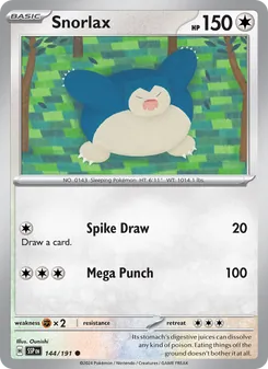 Snorlax (Surging Sparks 144)