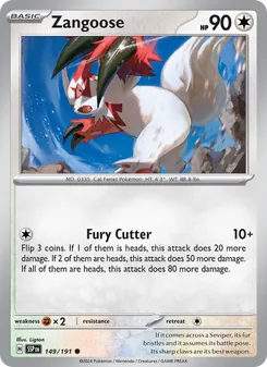 Zangoose (Surging Sparks 149)