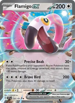 Flamigo ex (Surging Sparks 160)