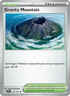 Gravity Mountain (Surging Sparks 177)