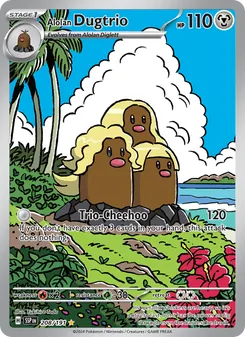 Alolan Dugtrio (Surging Sparks 208)