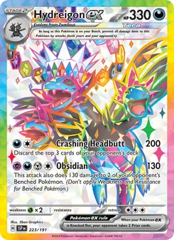 Hydreigon ex (Surging Sparks 223)