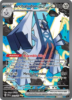 Archaludon ex (Surging Sparks 241)