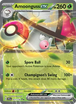 Amoonguss ex (Journey Together 11)