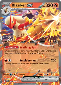 Blaziken ex (Journey Together 24)