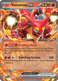 Volcanion ex (Journey Together 31)