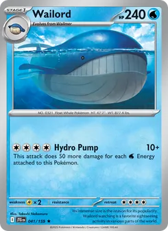 Wailord (Journey Together 41)