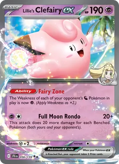 Lillie's Clefairy ex (Journey Together 56)