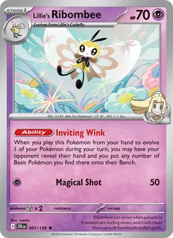 Lillie's Ribombee (Journey Together 67)