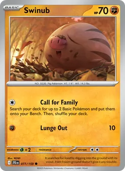Swinub (Journey Together 77)