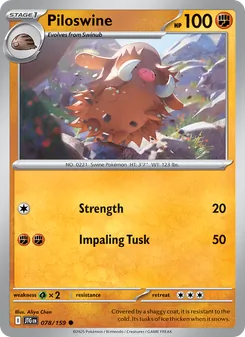 Piloswine (Journey Together 78)