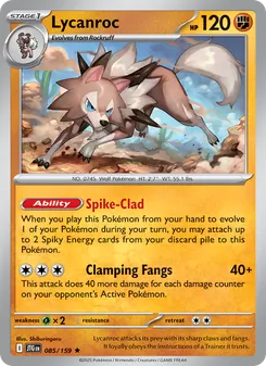 Lycanroc (Journey Together 85)