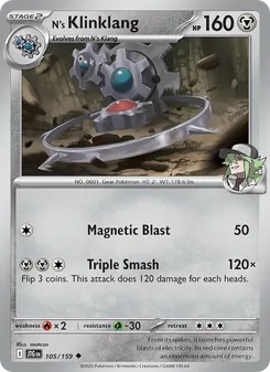 N's Klinklang (Journey Together 105)