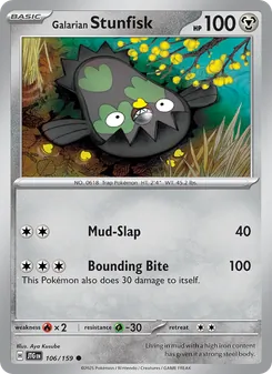 Galarian Stunfisk (Journey Together 106)