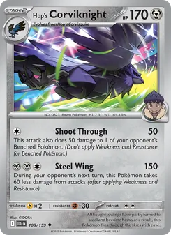 Hop's Corviknight (Journey Together 108)