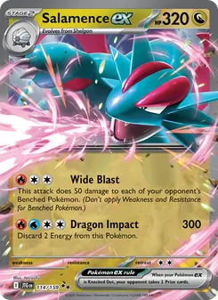 Salamence ex (Journey Together 114)