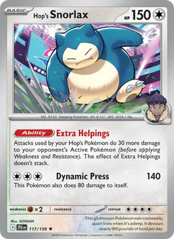 Hop's Snorlax (Journey Together 117)