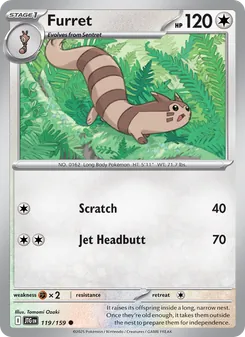 Furret (Journey Together 119)