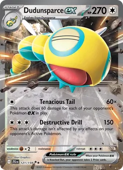 Dudunsparce ex (Journey Together 121)