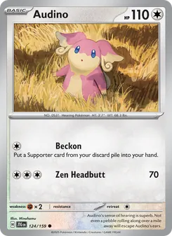 Audino (Journey Together 124)
