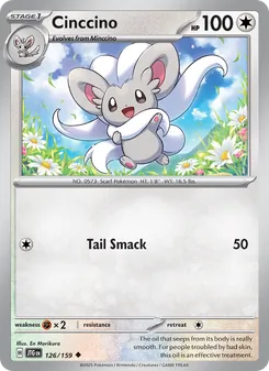 Cinccino (Journey Together 126)