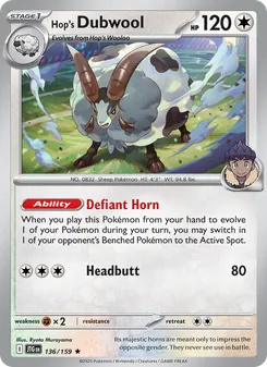 Hop's Dubwool (Journey Together 136)