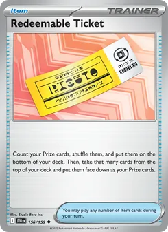 Redeemable Ticket (Journey Together 156)