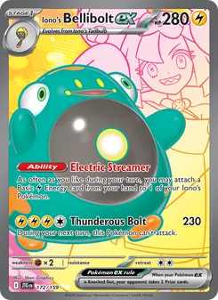 Iono's Bellibolt ex (Journey Together 172)