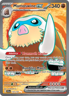 Mamoswine ex (Journey Together 174)