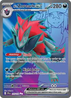 N's Zoroark ex (Journey Together 175)