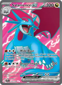 Salamence ex (Journey Together 177)