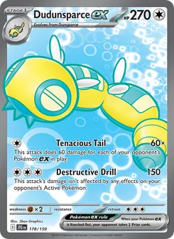 Dudunsparce ex (Journey Together 178)