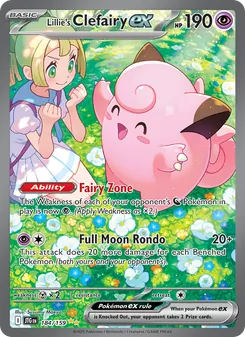 Lillie's Clefairy ex (Journey Together 184)