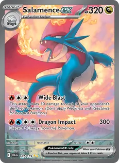Salamence ex (Journey Together 187)