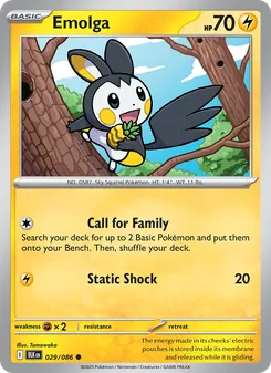Emolga (Black Bolt 29)