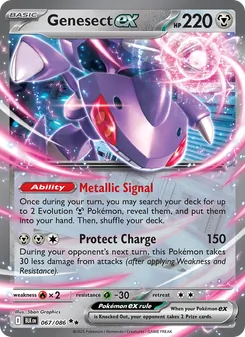 Genesect ex (Black Bolt 67)