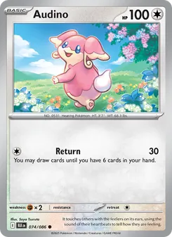 Audino (Black Bolt 74)
