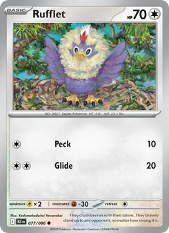 Rufflet (Black Bolt 77)