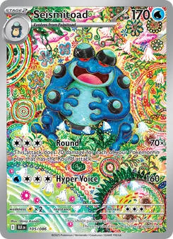 Seismitoad (Black Bolt 105)