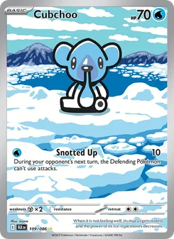 Cubchoo (Black Bolt 109)