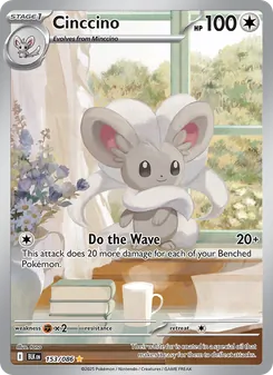 Cinccino (Black Bolt 153)