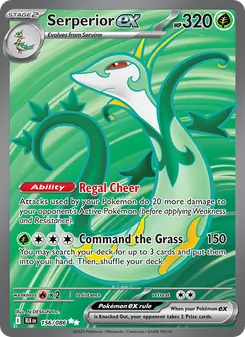 Serperior ex (Black Bolt 156)