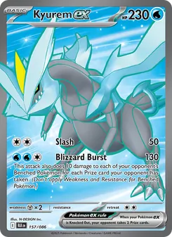 Kyurem ex (Black Bolt 157)