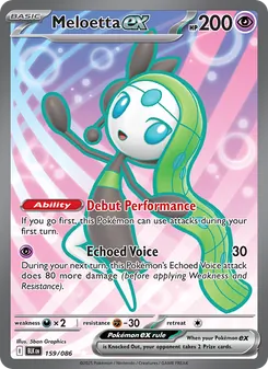 Meloetta ex (Black Bolt 159)