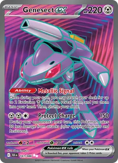 Genesect ex (Black Bolt 161)